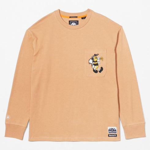 TIMBERLAND BEELINE LONGSLEEVE GRAPHIC TEE Mens Apparel -